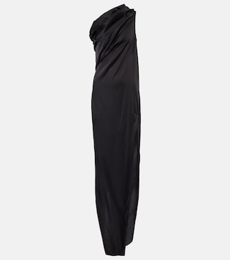 Abito lungo Athena con ruches | Rick Owens