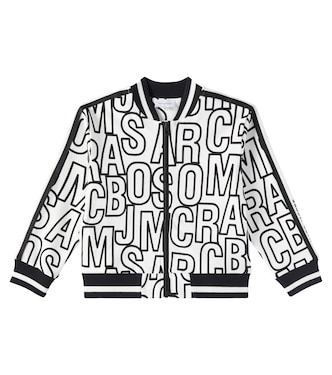 Bomber in cotone con stampa | Marc Jacobs Kids