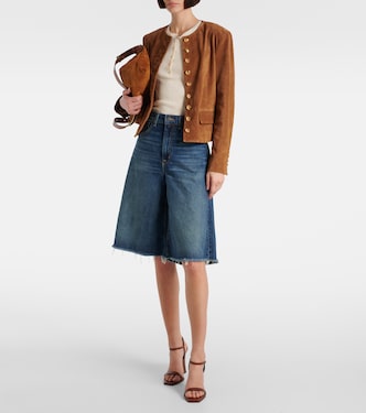 High-Rise Jeansshorts | Nili Lotan