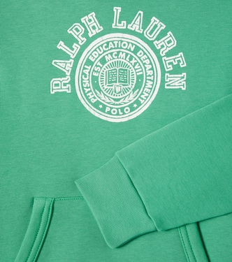 Sudadera con capucha en mezcla de algodón | Polo Ralph Lauren Kids