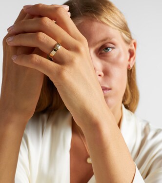 10kt gold ring with diamonds | Stone and Strand