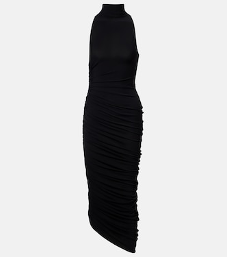 Piazza gathered jersey midi dress | Jacquemus