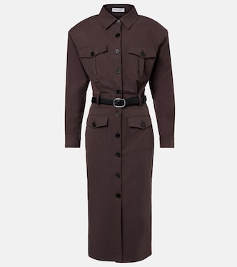 Belted midi dress | Self-Portrait