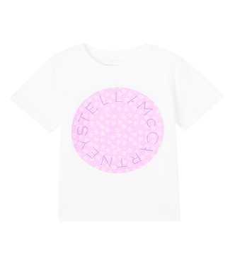 Logo cotton jersey T-shirt | Stella McCartney Kids