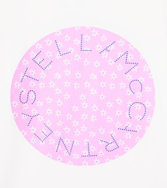 Camiseta de jersey de algodón con logo | Stella McCartney Kids