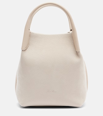 Bale Small leather bucket bag | Loro Piana