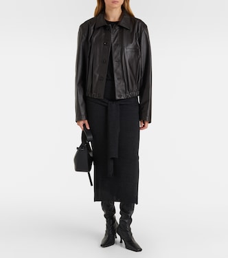 Wool-blend midi skirt | Lemaire