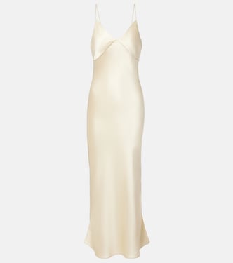 Barika silk satin slip dress | The Row