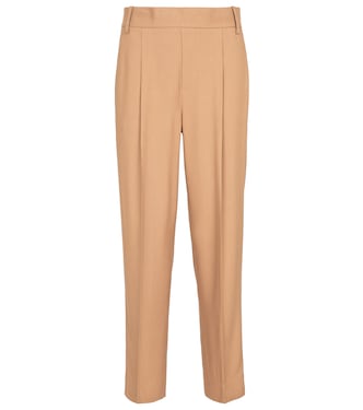 Pantalon coupe droite à taille haute | Vince