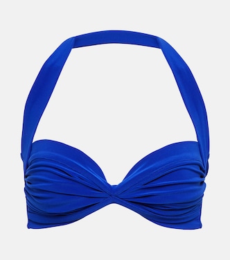 Top de bikini Bill con cuello halter | Norma Kamali