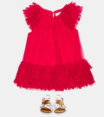 Sequin-embellished tutu dress | Monnalisa