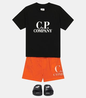 Logo cotton T-shirt | C.P. Company Kids