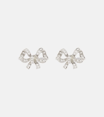 Orecchini Bow con cristalli | Oscar de la Renta