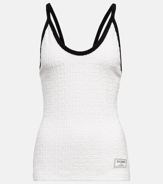 Tank top in misto cotone | Balmain