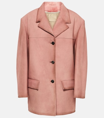 Jacke aus Veloursleder | Prada