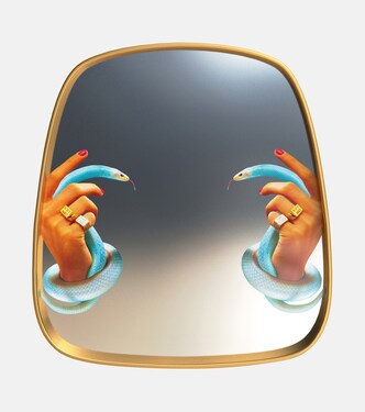 x Toiletpaper Snakes mirror | Seletti