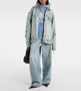 Oversize-Jeansjacke Cagole | Balenciaga