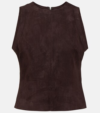 Tank top Pam in suede | Stouls