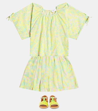 Blusa in chiffon di cotone con stampa | Paade Mode