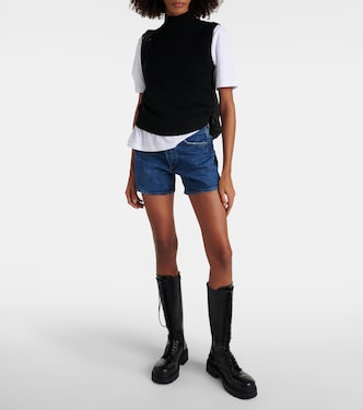 High-Rise Jeansshorts Parker Long | Agolde