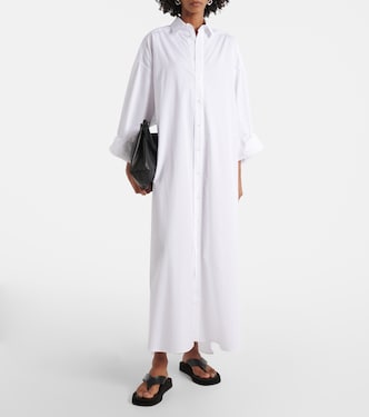Abito chemisier oversize in cotone | Wardrobe.NYC