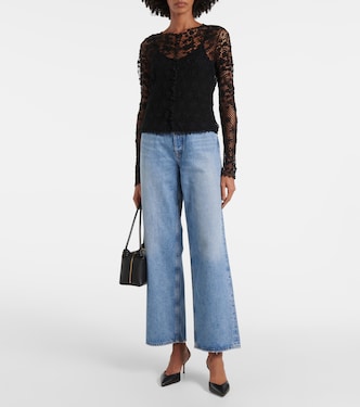 Layered cotton lace top | Polo Ralph Lauren