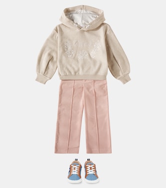 Pantaloni regular in velluto di cotone | Chloé Kids