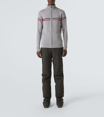 Wengen Fiz wool zip-up cardigan | Fusalp