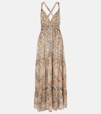 Maxikleid Throne Room aus Seide | Camilla