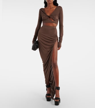 Jupe longue Twist | Rick Owens