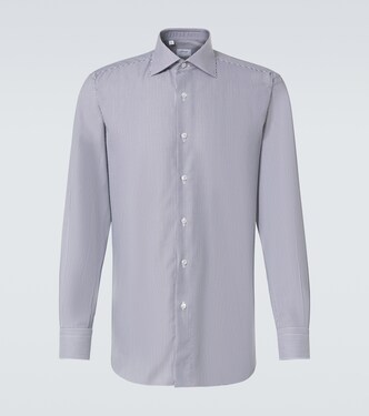 Striped cotton shirt | Brioni