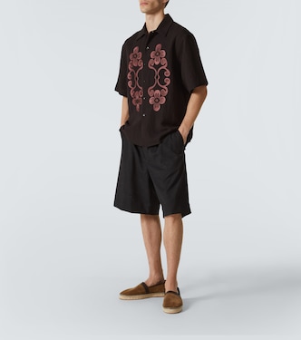 Besticktes Oversize-Hemd Reflection | Commas