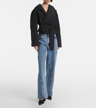 Hooded wrap jacket | Alaïa