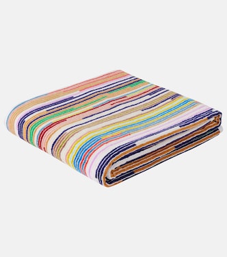 Melody striped terry bath sheet | Missoni