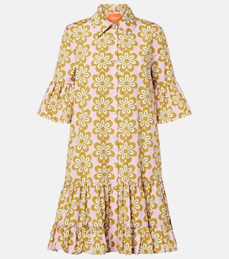Robe chemise Choux en coton à fleurs | La DoubleJ