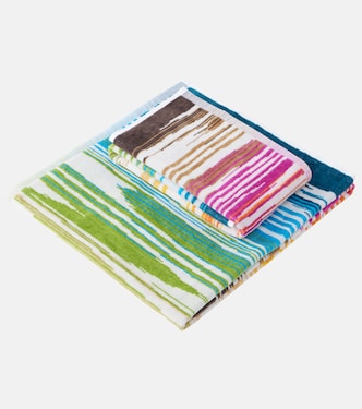 Set de 2 serviettes Fiammetta en coton | Missoni