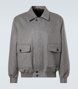 Cashmere blouson jacket | Auralee
