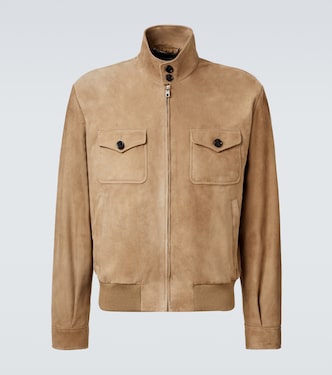 Suede bomber jacket | Dolce&Gabbana