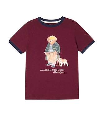 Polo Bear棉质针织T恤 | Polo Ralph Lauren Kids
