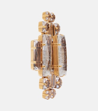 Clip-Ohrringe mit Kristallen | Saint Laurent