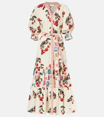 Notes From The Road printed cotton shirt dress | Camilla