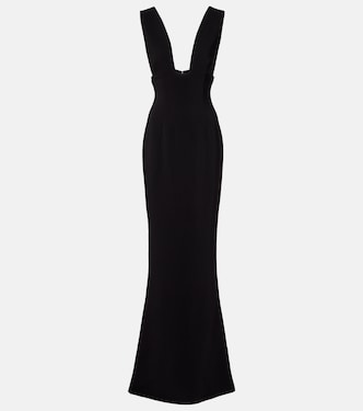 Abito lungo in crêpe di jersey | Stella McCartney