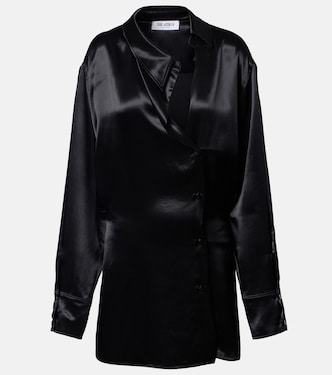 Satin shirt dress | The Attico