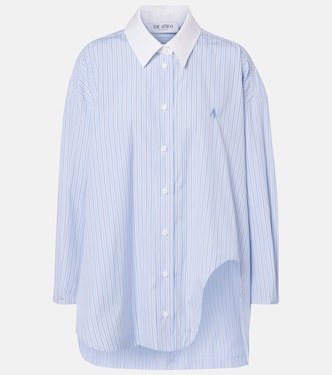 Chemise asymétrique en coton  | The Attico
