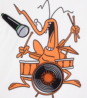 Printed cotton jersey T-shirt | Stella McCartney Kids