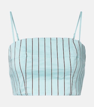 Cropped-Top Federico aus einem Baumwollgemisch | Staud