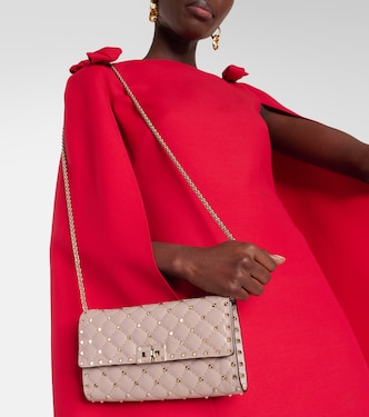 Borsa a tracolla Rockstud Spike in pelle | Valentino Garavani