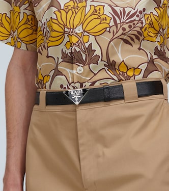 Cintura in pelle saffiano | Prada
