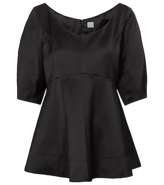 Top aus Satin | Toteme