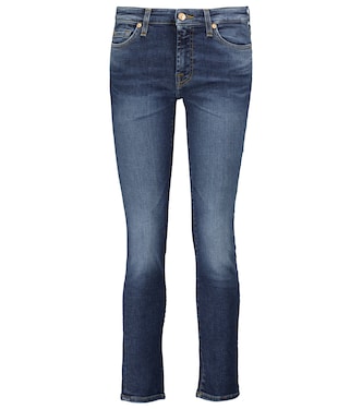 Pyper cropped mid-rise skinny jeans | 7 For All Mankind